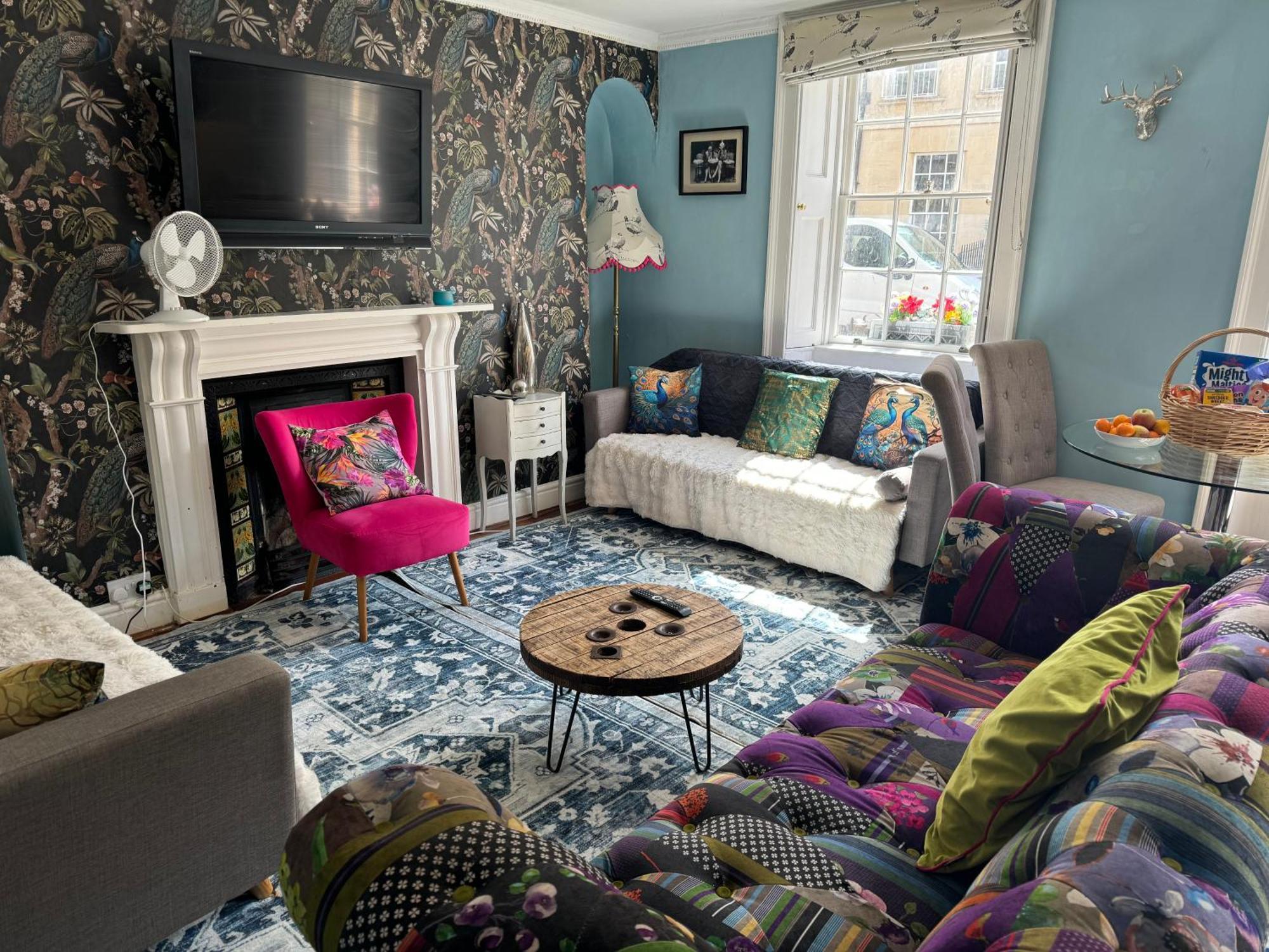 City Centre - Rivers Street, Quiet 2 Bed Ground Floor Georgian Garden Apartment 바스 외부 사진
