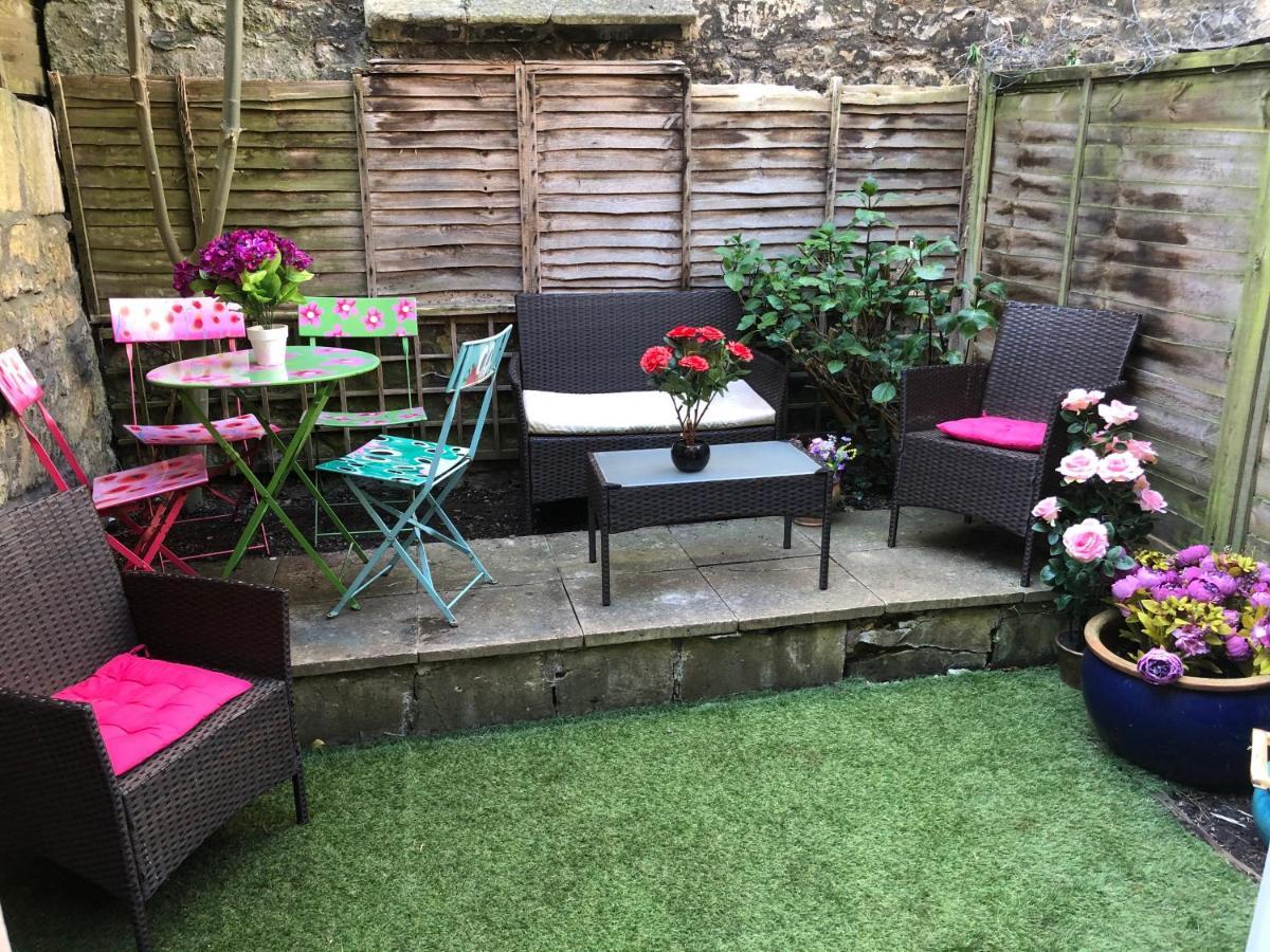 City Centre - Rivers Street, Quiet 2 Bed Ground Floor Georgian Garden Apartment 바스 외부 사진